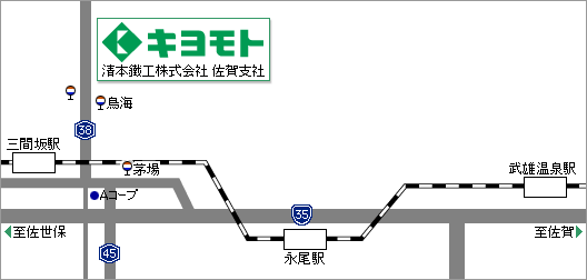 佐賀支社 地図 佐賀支社 地図